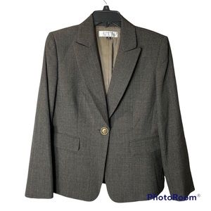 Tahari Women’s Tweed Blazer Suit Jacket Black Stylish Versatile Great Looking